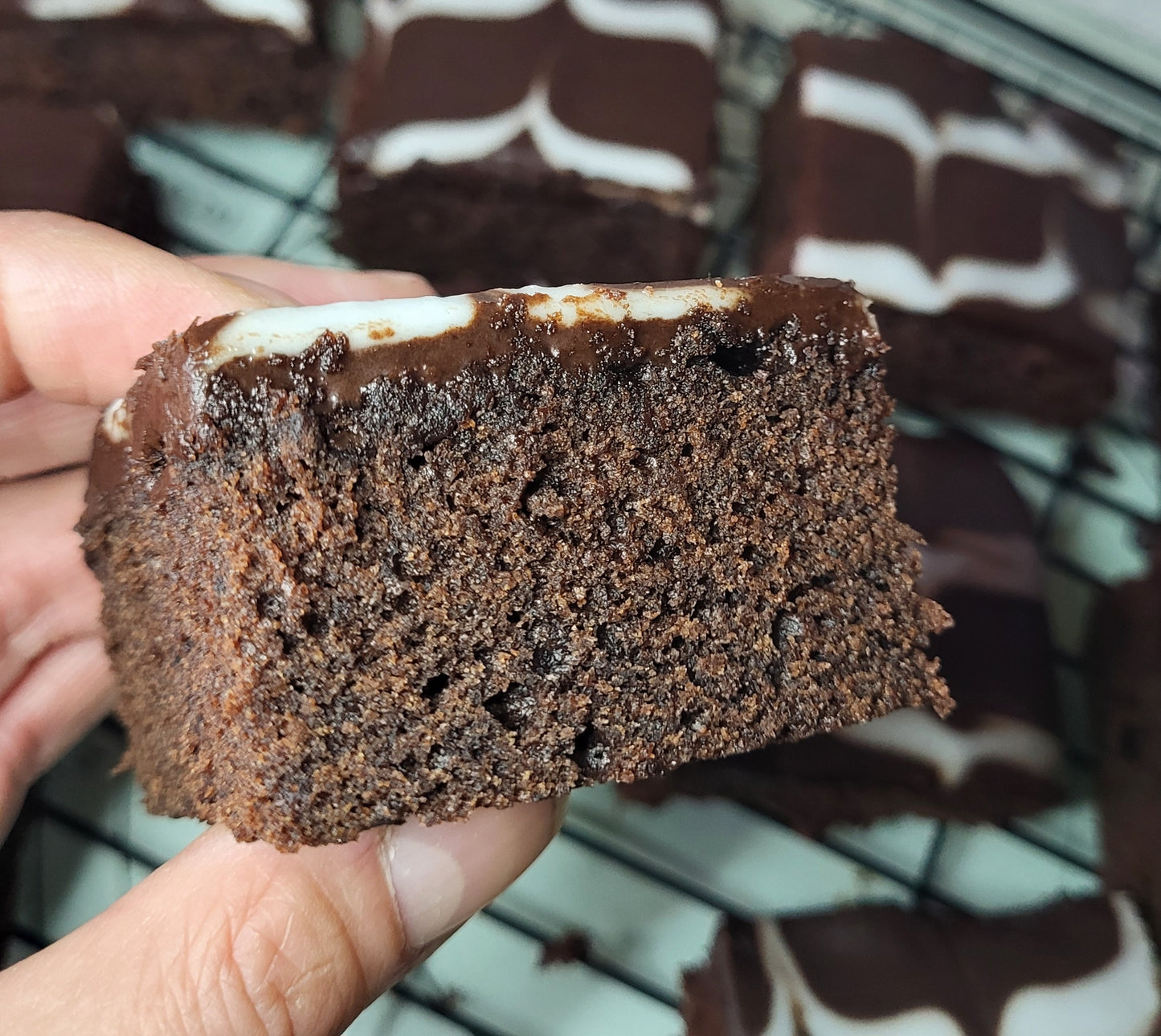 Chocolate Cake Tray Bake with Chocolate Icing
