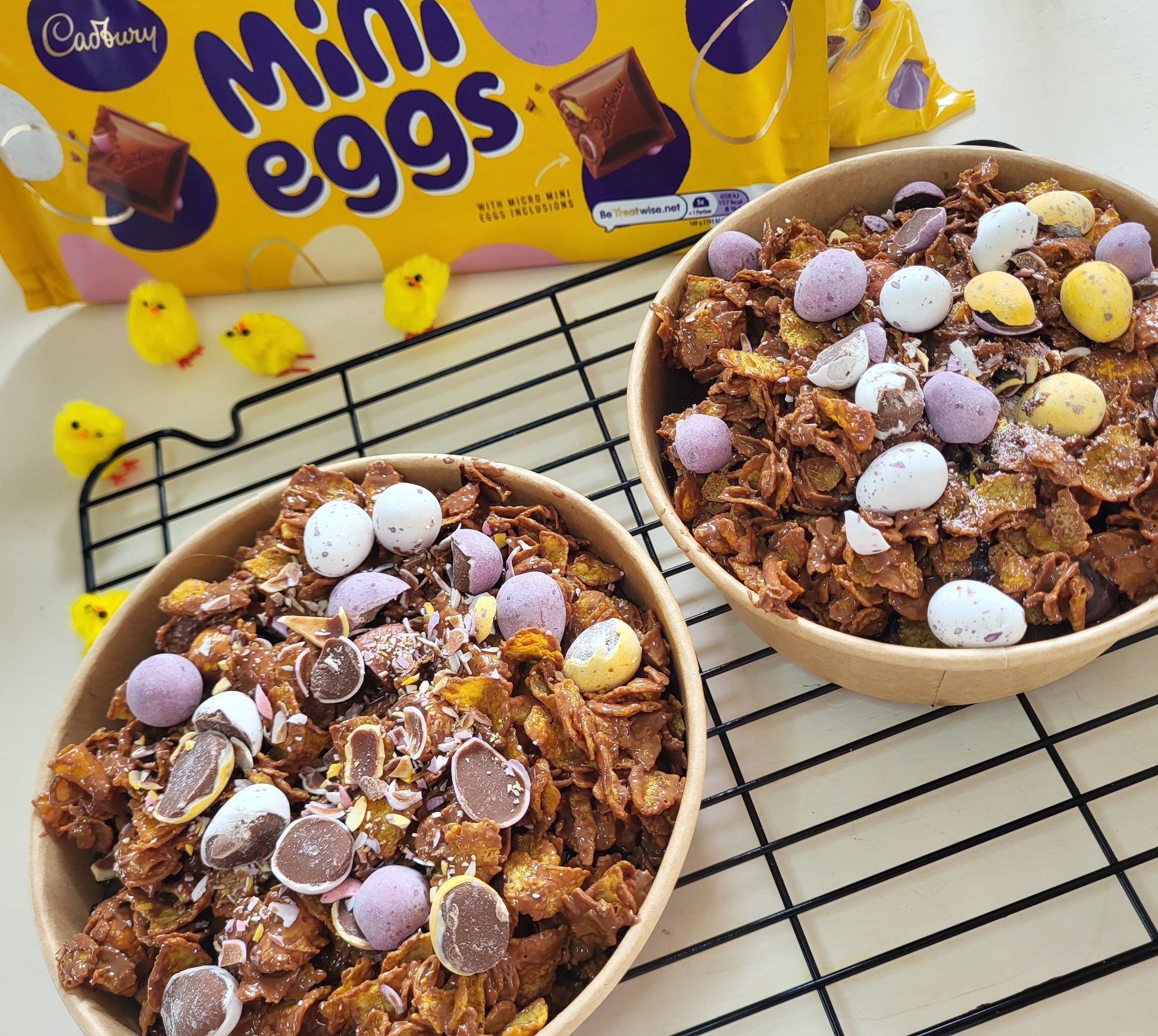 Mini Egg Crunch Cake