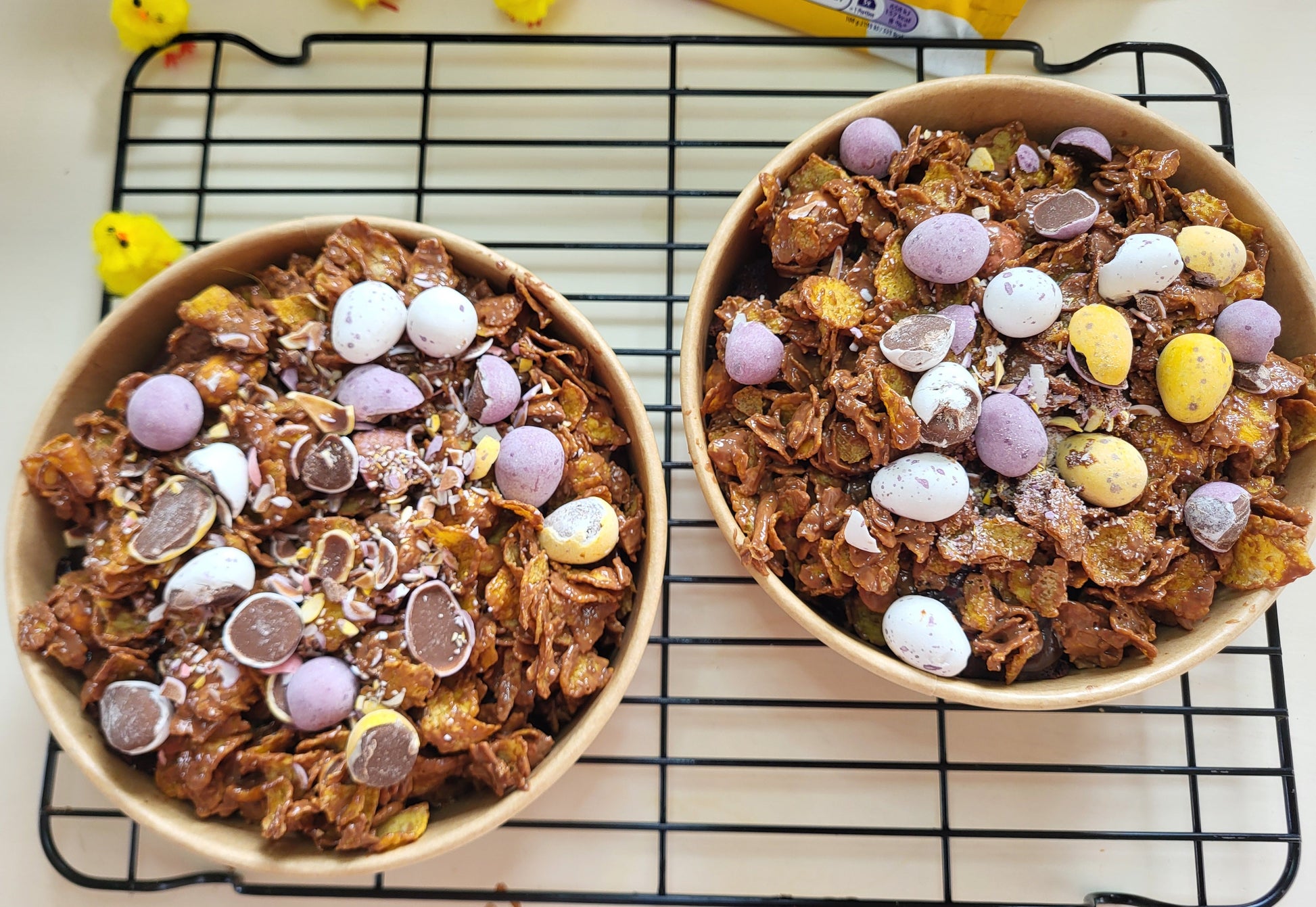 Mini Egg Crunch Cake