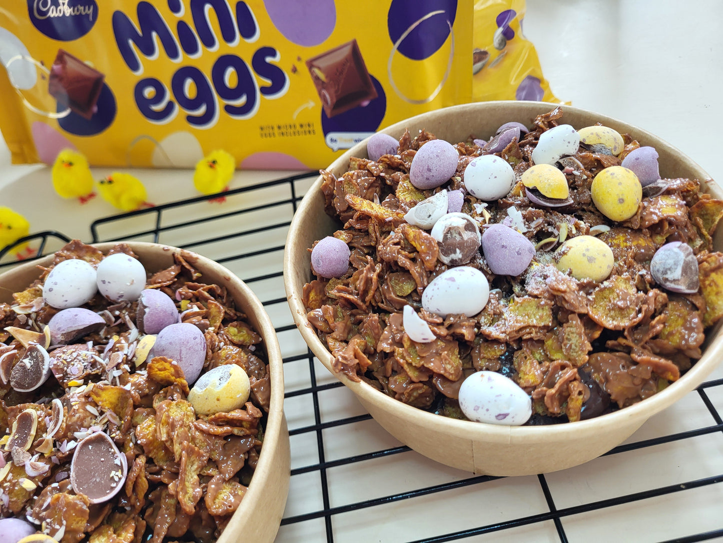 Mini Egg Crunch Cake
