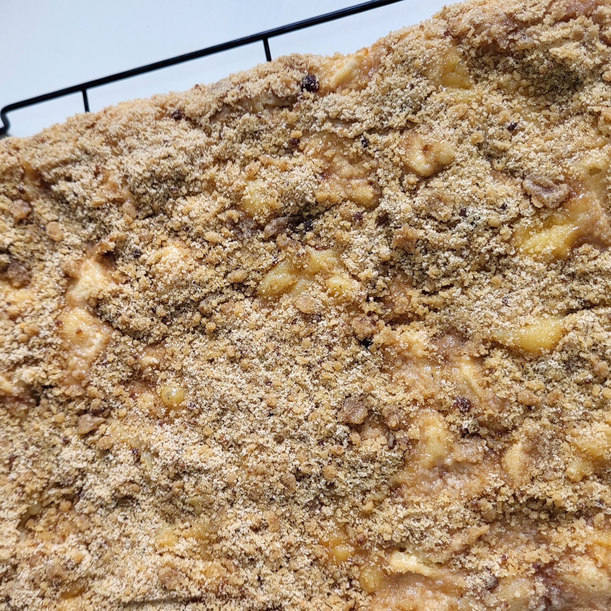 Caramel apple blondie