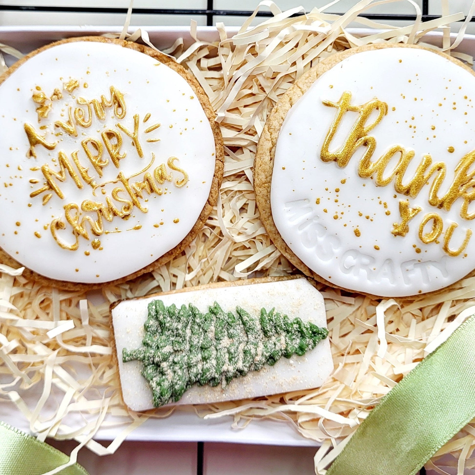 Christmas Cookie Thank You Gift Box