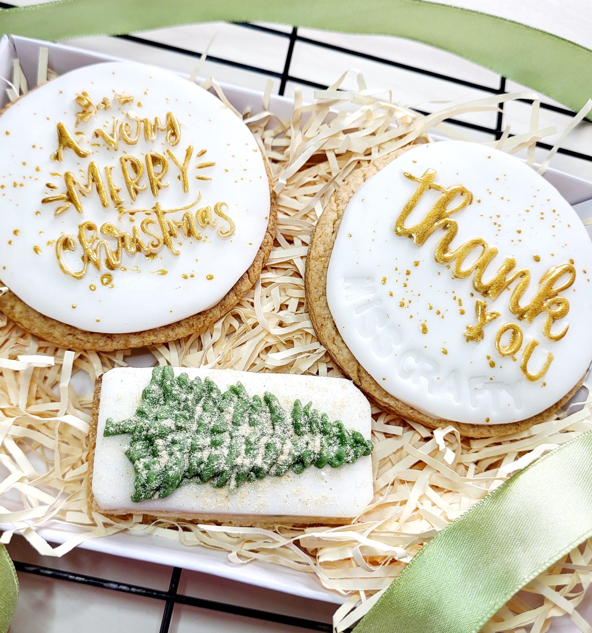 Christmas Cookie Thank You Gift Box