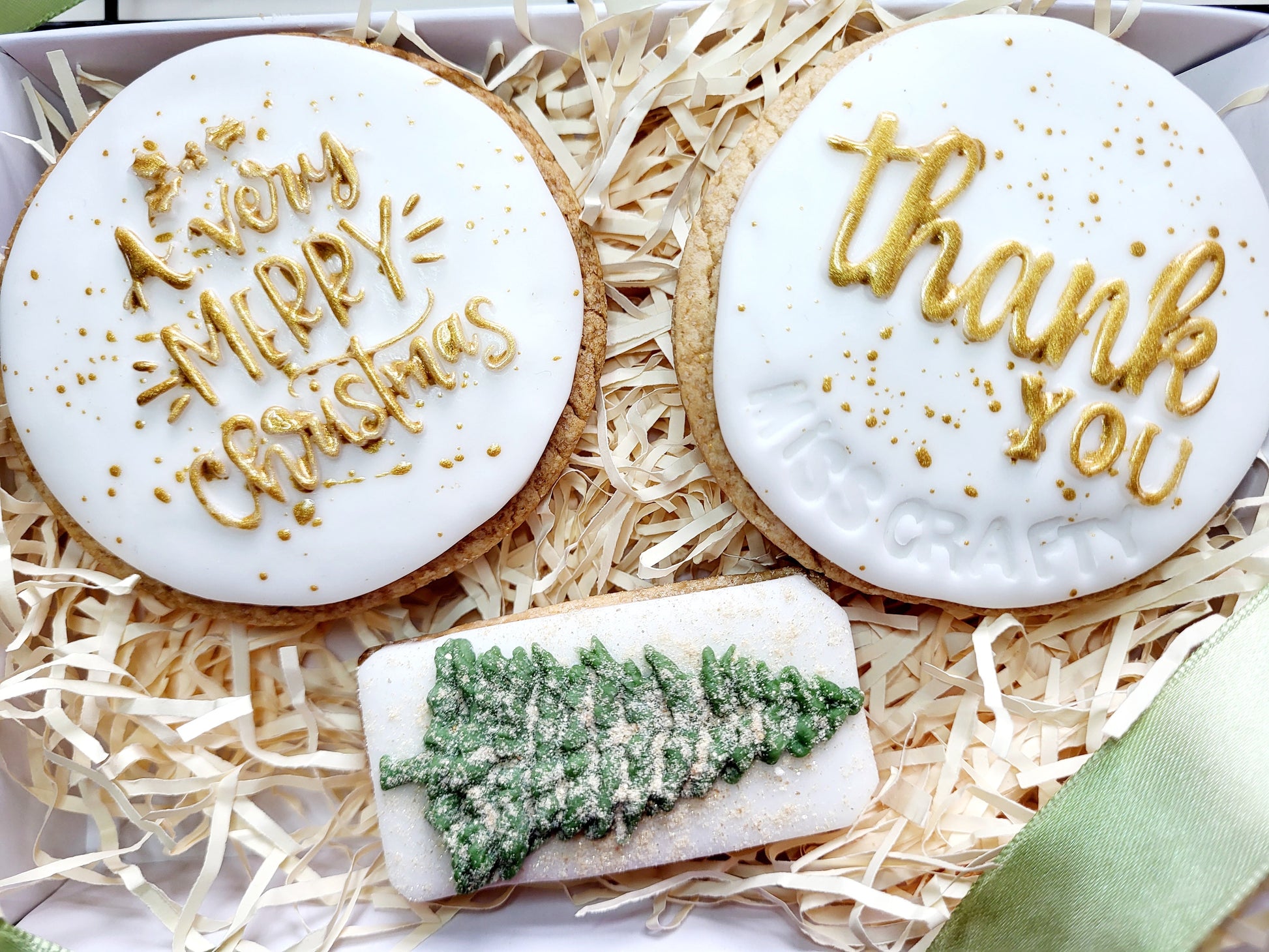 Christmas Cookie Thank You Gift Box