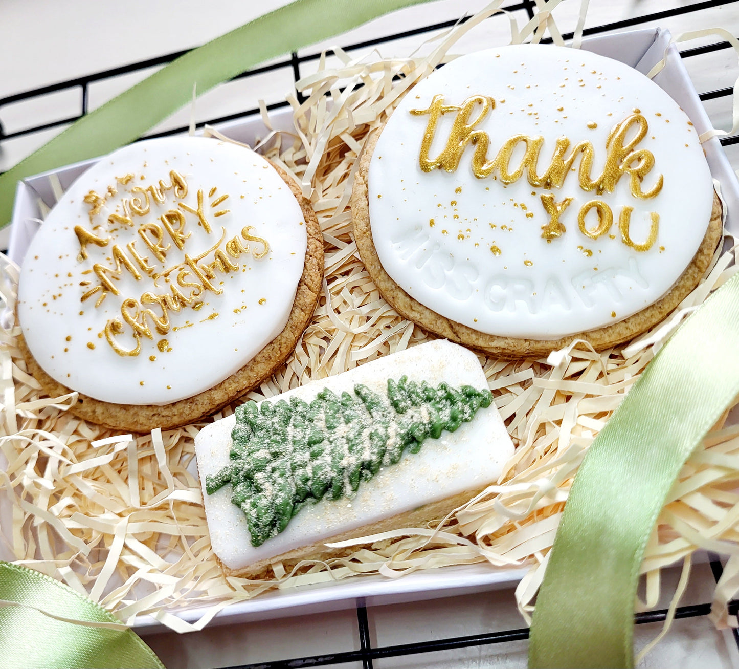 Christmas Cookie Thank You Gift Box