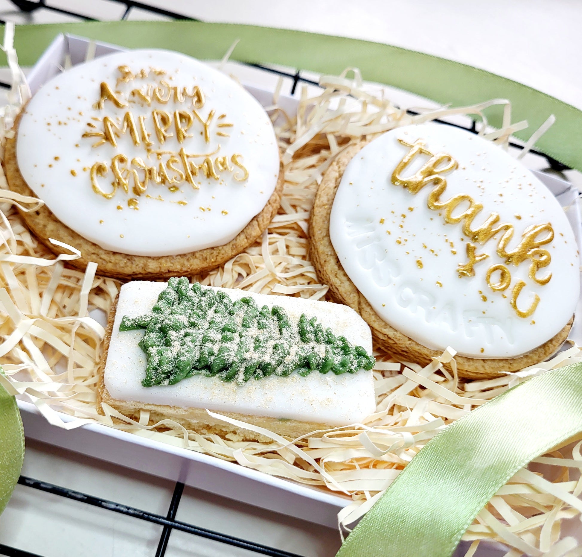 Christmas Cookie Thank You Gift Box