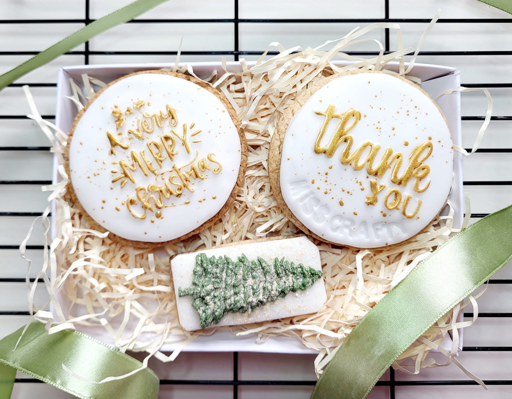 Christmas Cookie Thank You Gift Box