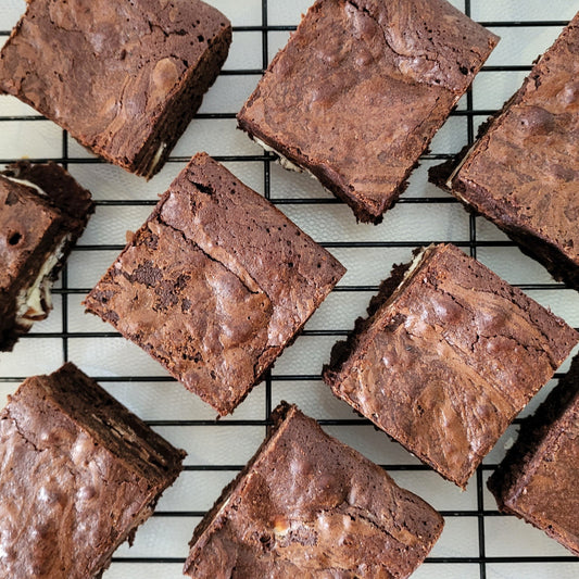 brownie delivery - tripple chocolate brownies