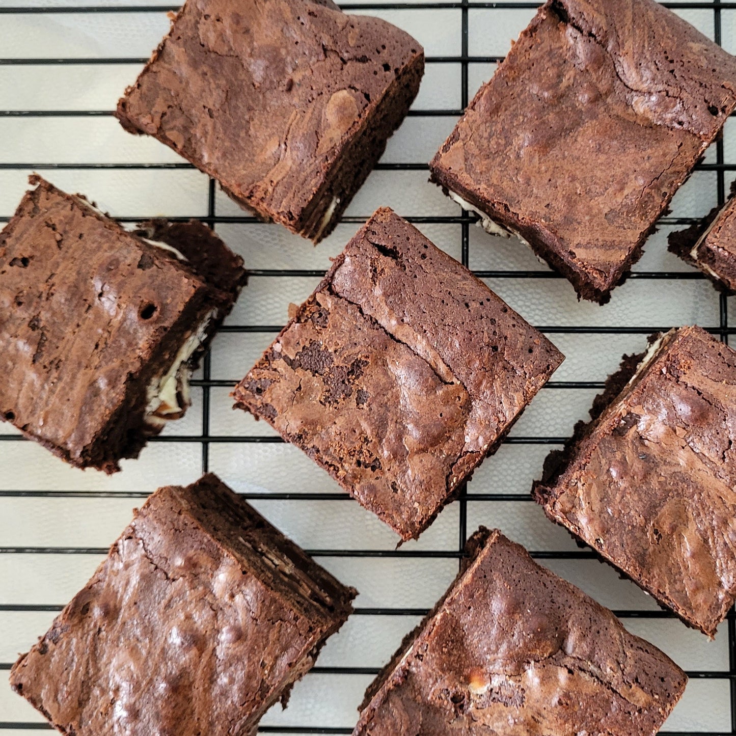 tripple chocolate brownies